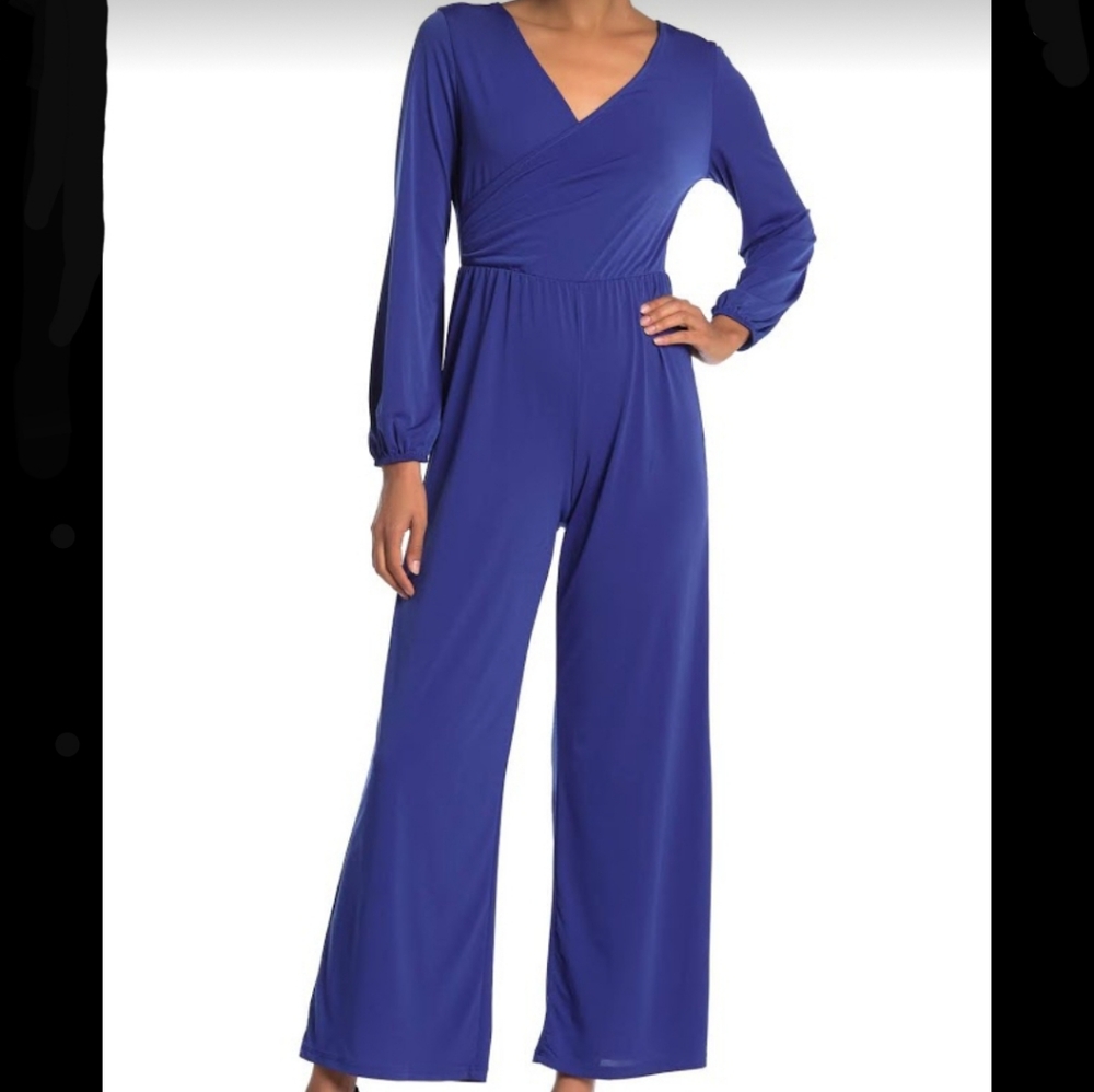 The Vanity Room Cobalt Blue Jumpsuit